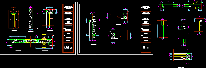 imagen Planos de Puerta machiembrada en DWG AUTOCAD, De madera - Detalles constructivos