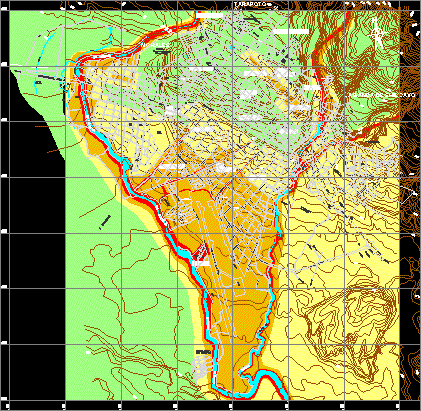 imagen Tarapoto - plano de catastro climatico en DWG