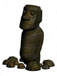 Totem – escultura 3d, en Esculturas – Varios
