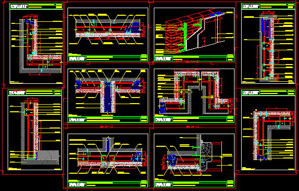 Planos de Trasdosado placa múltiple – paneleria de yeso, en Tabiquería de yeso pladur – durlock o similar – Sistemas constructivos