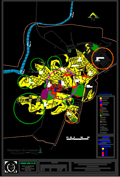 Planos de Urbanismo municipio de consuelo; san pedro de macorís; republica dominicana., en República dominicana – Diseño urbano