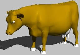Planos de Vaca 3d, en Animales 3d – Animales