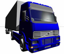 Volvo fh – 3d, en Camiones – Medios de transporte