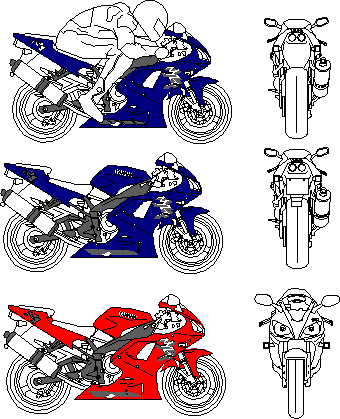 Planos de Yamaha yzf r1, en Motos y bicicletas – Medios de transporte